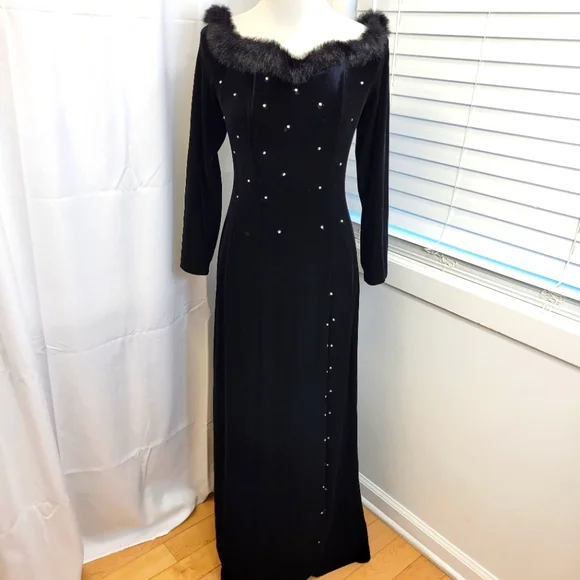 cocktail and party alex evenings dresses Classic A-line Off the Shoulder Blue Sequins Prom Dress main image 0